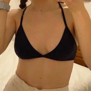 American Apparel Navy Blue Bralette